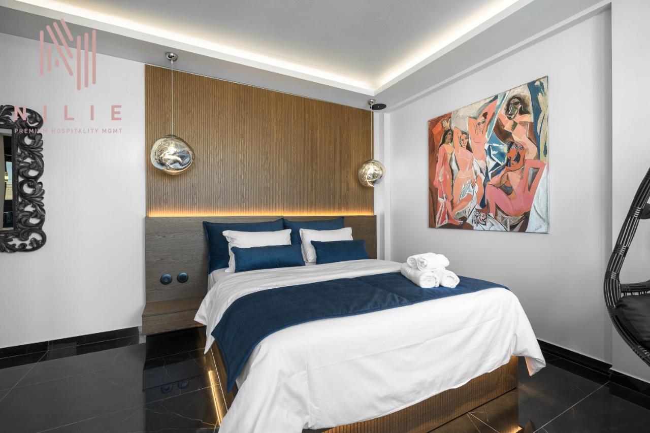Ferienwohnung Calliope Penthouse, Nilie Hospitality Mgmt Thessaloniki Exterior foto