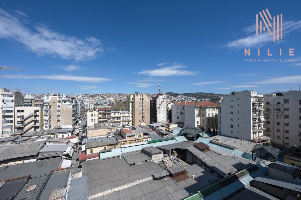Ferienwohnung Calliope Penthouse, Nilie Hospitality Mgmt Thessaloniki Exterior foto