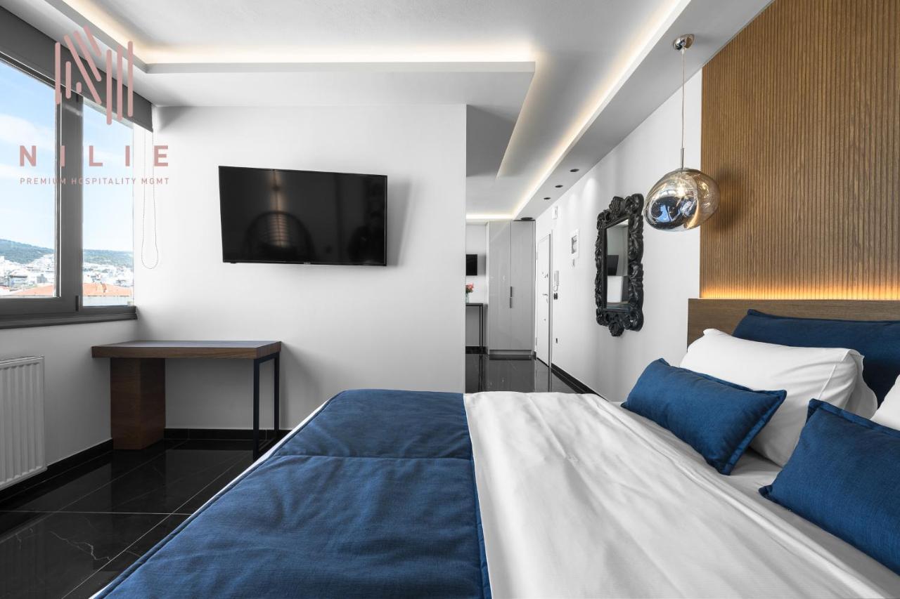 Ferienwohnung Calliope Penthouse, Nilie Hospitality Mgmt Thessaloniki Exterior foto